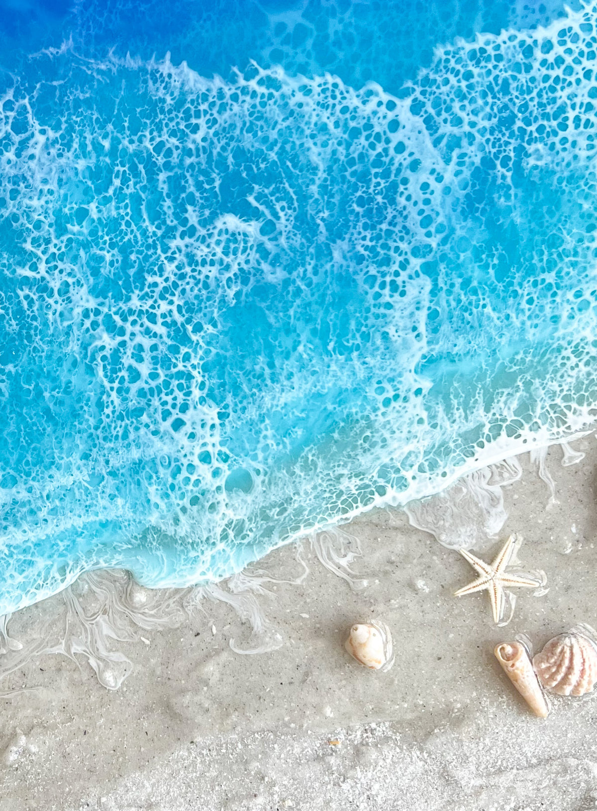 Ocean Epoxy Resin Art