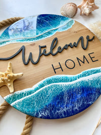 Welcome Home Wood Sign