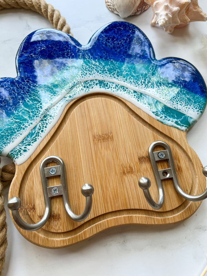 Paw Print Leash Holder