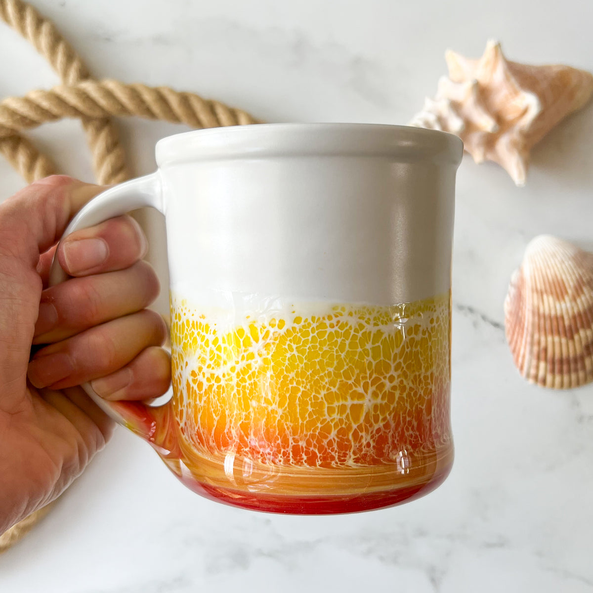 Sunset Waves Coffee Mug