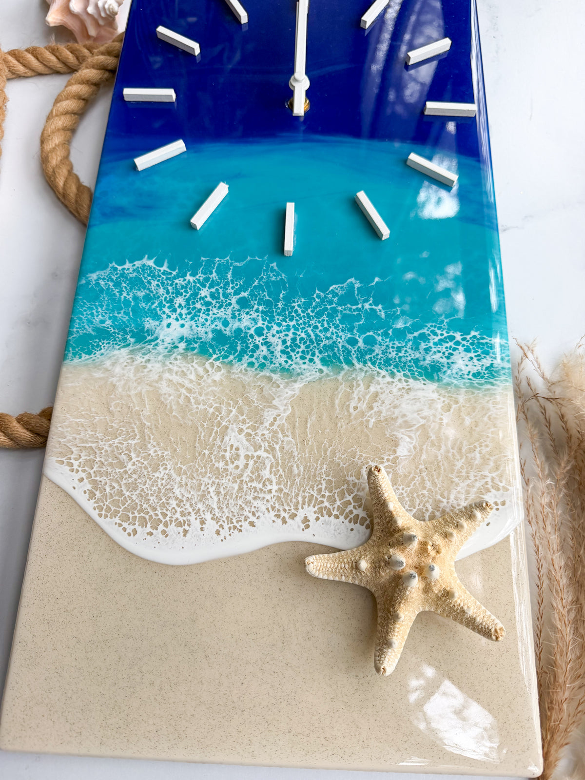 ‘Starfish Sands’ Clock