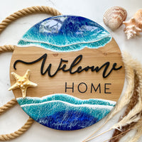 Welcome Home Wood Sign