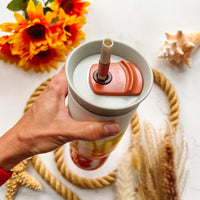Sunset Waves Owala 24oz Water Bottle