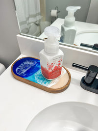 Ocean Waves Valet Trays