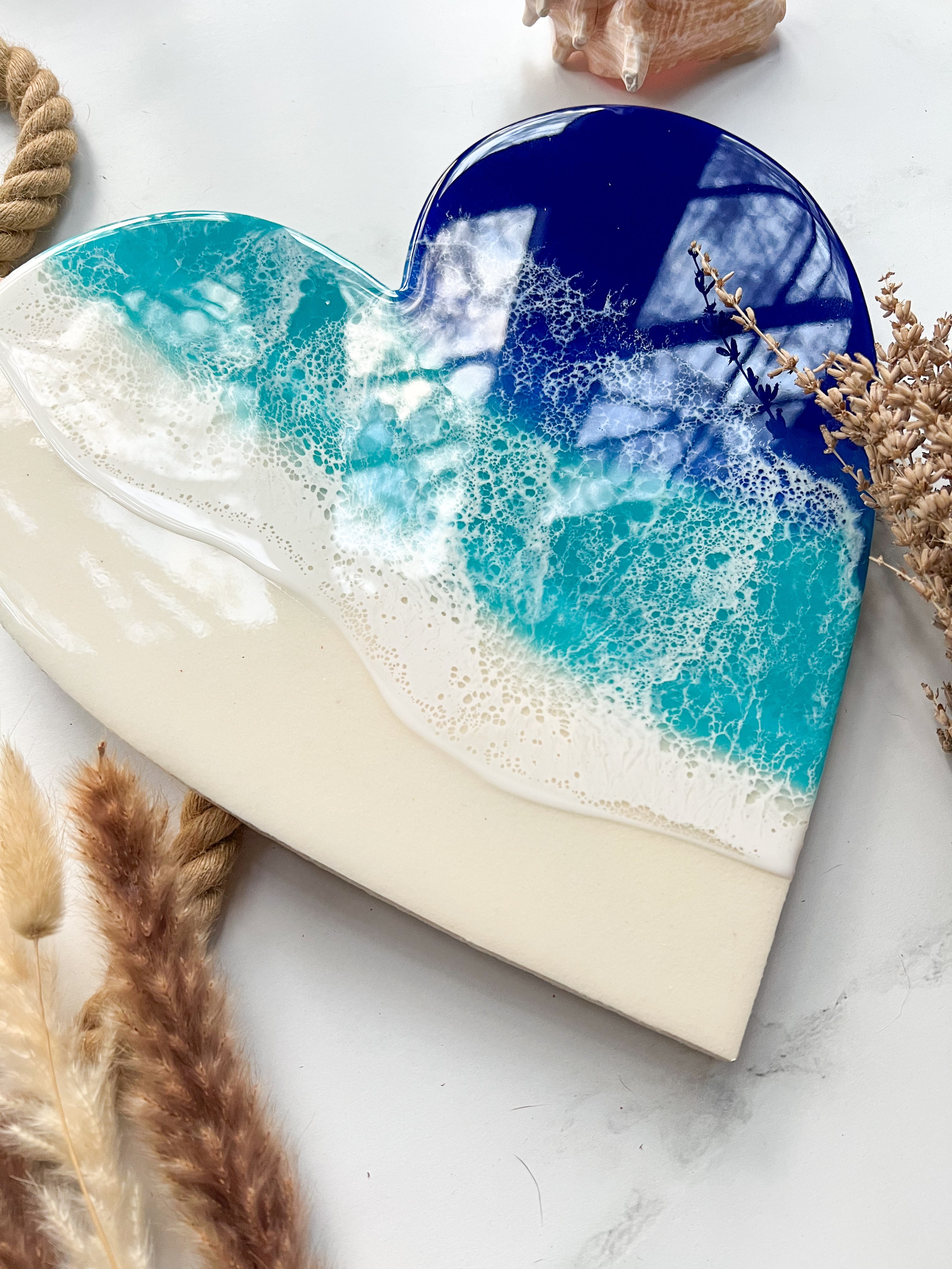 Beachy Love - Made with Real FL Sand – Citrus Waves Art