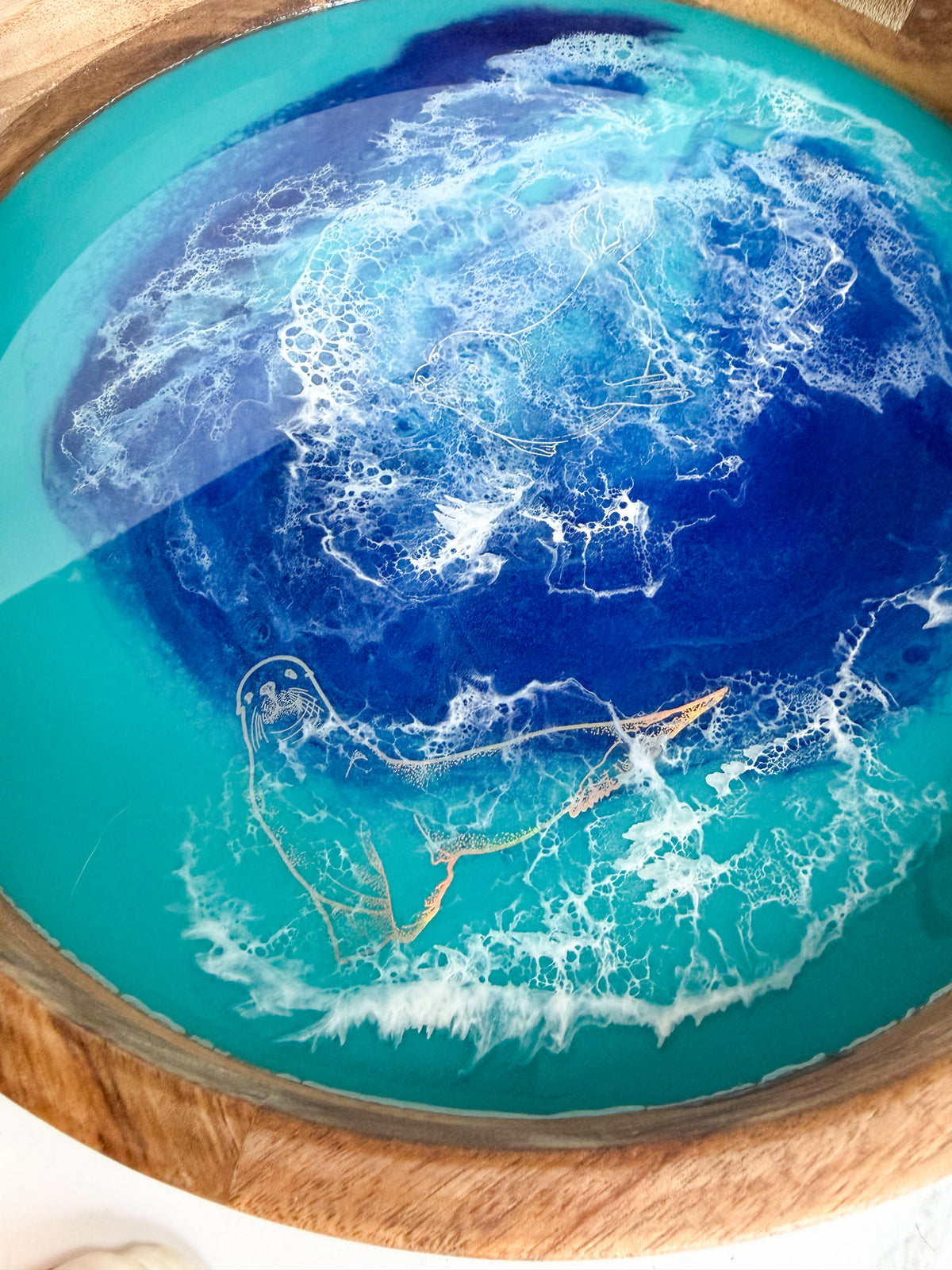 Ocean Waves Turntable Sea Lions