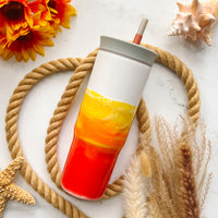 Sunset Waves Owala 24oz Water Bottle