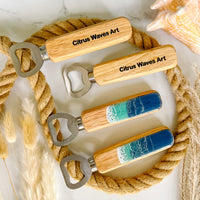 Ocean Wave Bottle Opener (Custom Engraving Available)