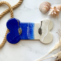 Dog Leash Holder - Blue