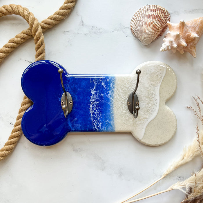 Dog Leash Holder - Blue