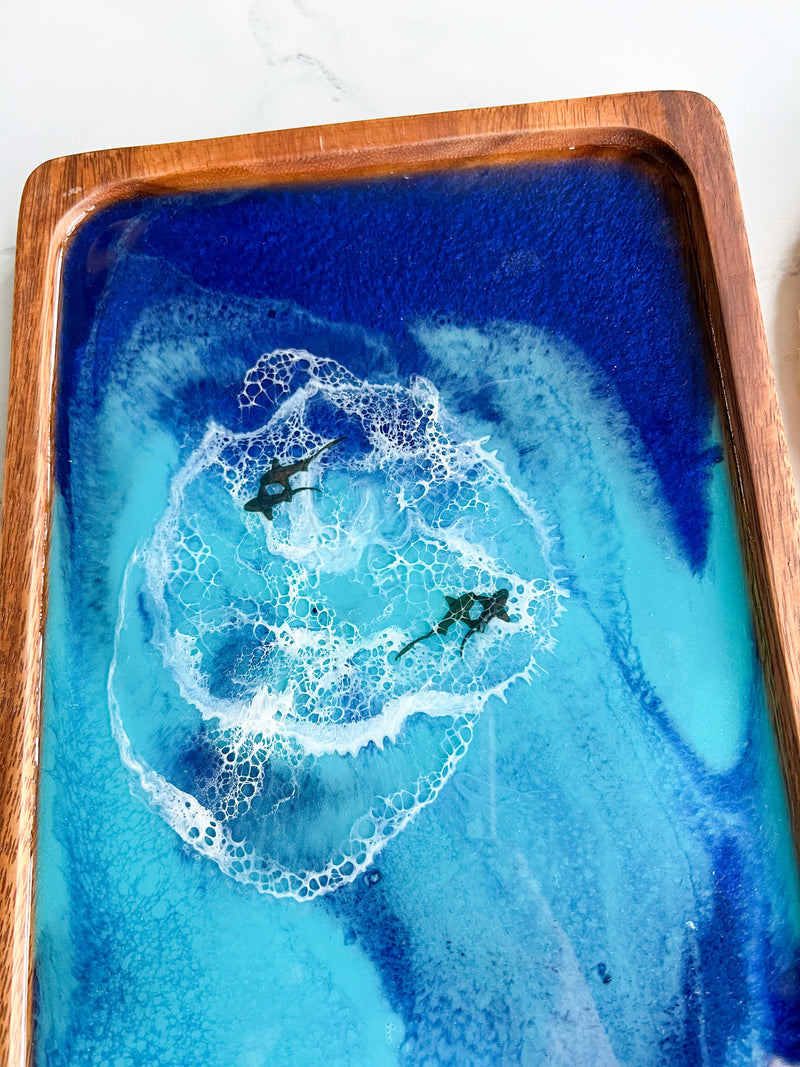 Circling Sharks Catch-All Tray