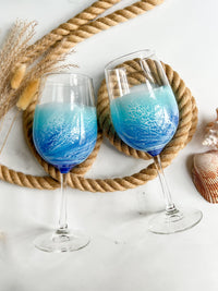 Ocean Wine Glasses
