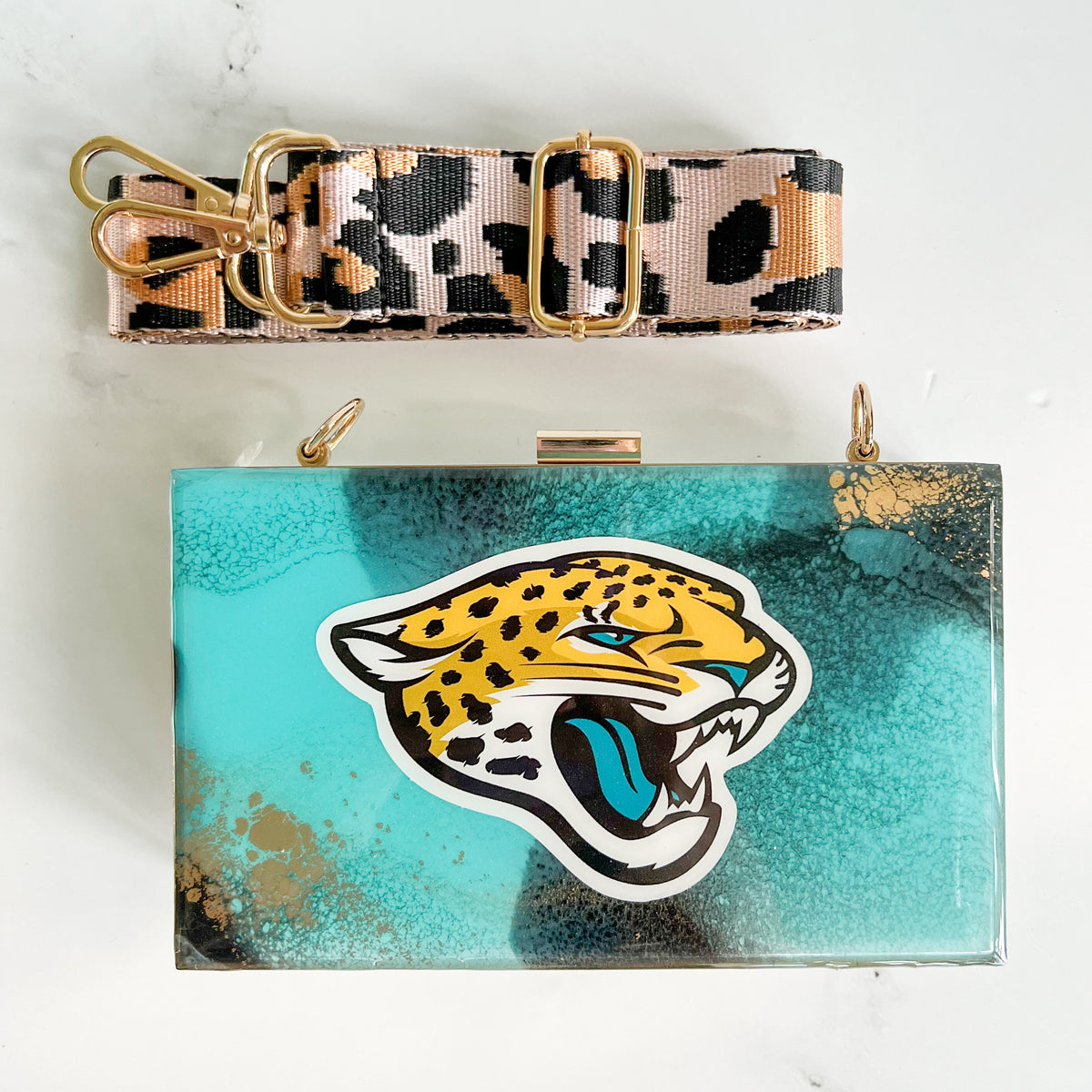 Jax Jags Acrylic Stadium Bag