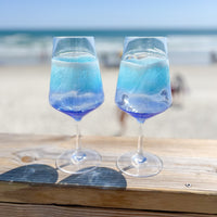 Poolside Wine Glasses