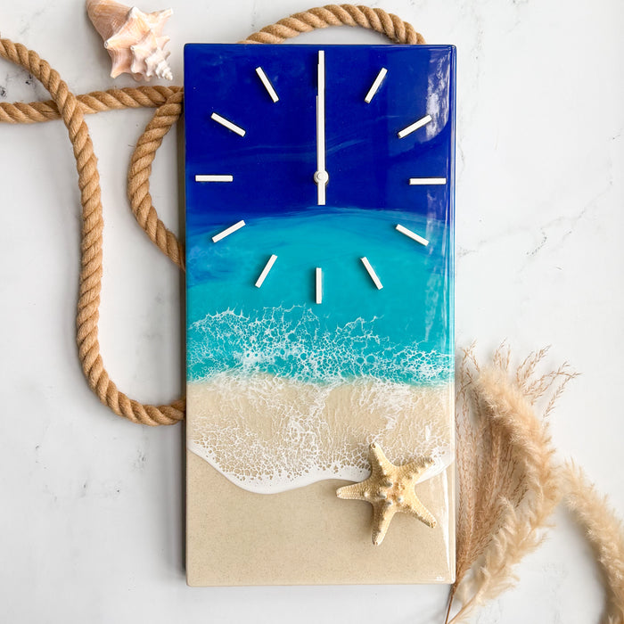 ‘Starfish Sands’ Clock
