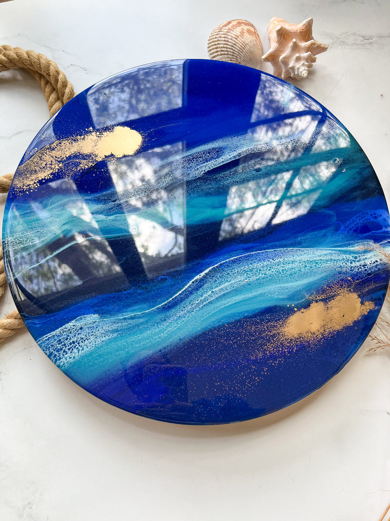 Abstract Ocean Waves Lazy Larry