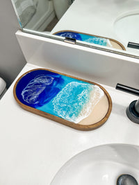 Ocean Waves Valet Trays