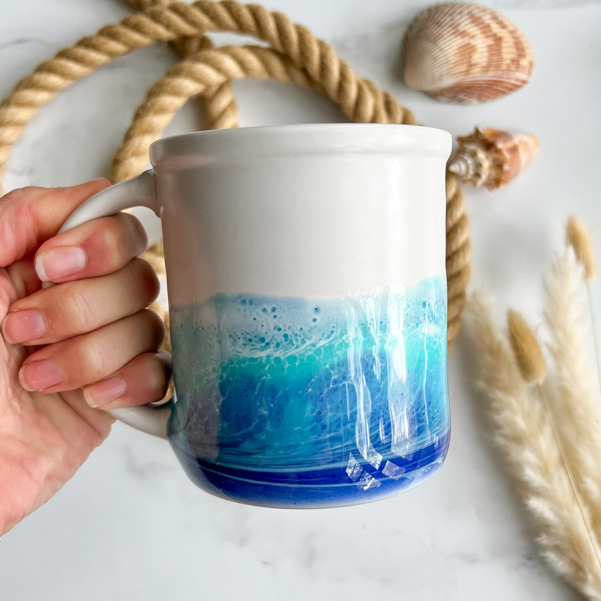 Morning Waves Coffee Mug