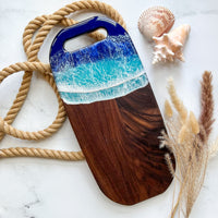 Walnut Charcuterie Board with Handle