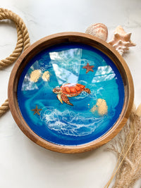 Underseas Turtle Lazy Susan