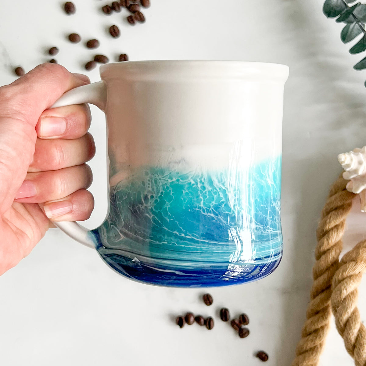 Morning Waves Coffee Mug