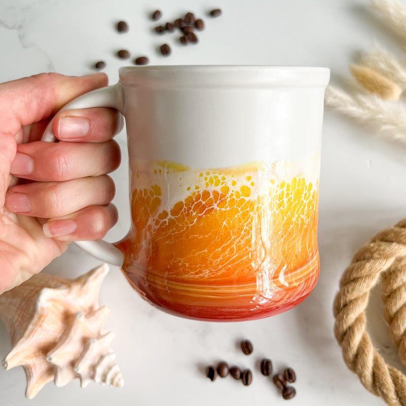 Sunset Waves Coffee Mug
