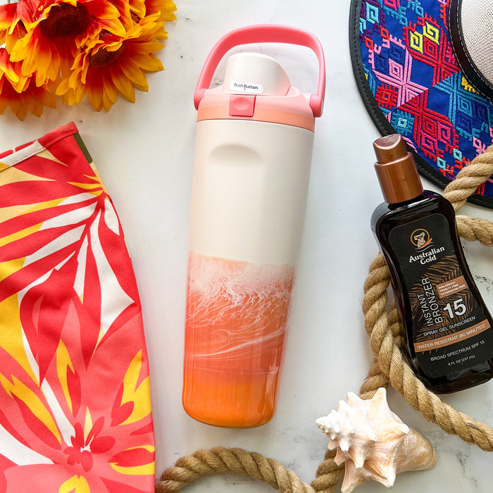 Sherbert Owala 30oz Water Bottle