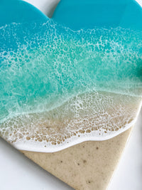 Beachy Love Heart - Made with Real FL Sand