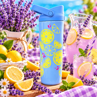 Lavender Lemonade Owala Sway 30oz Water Bottle