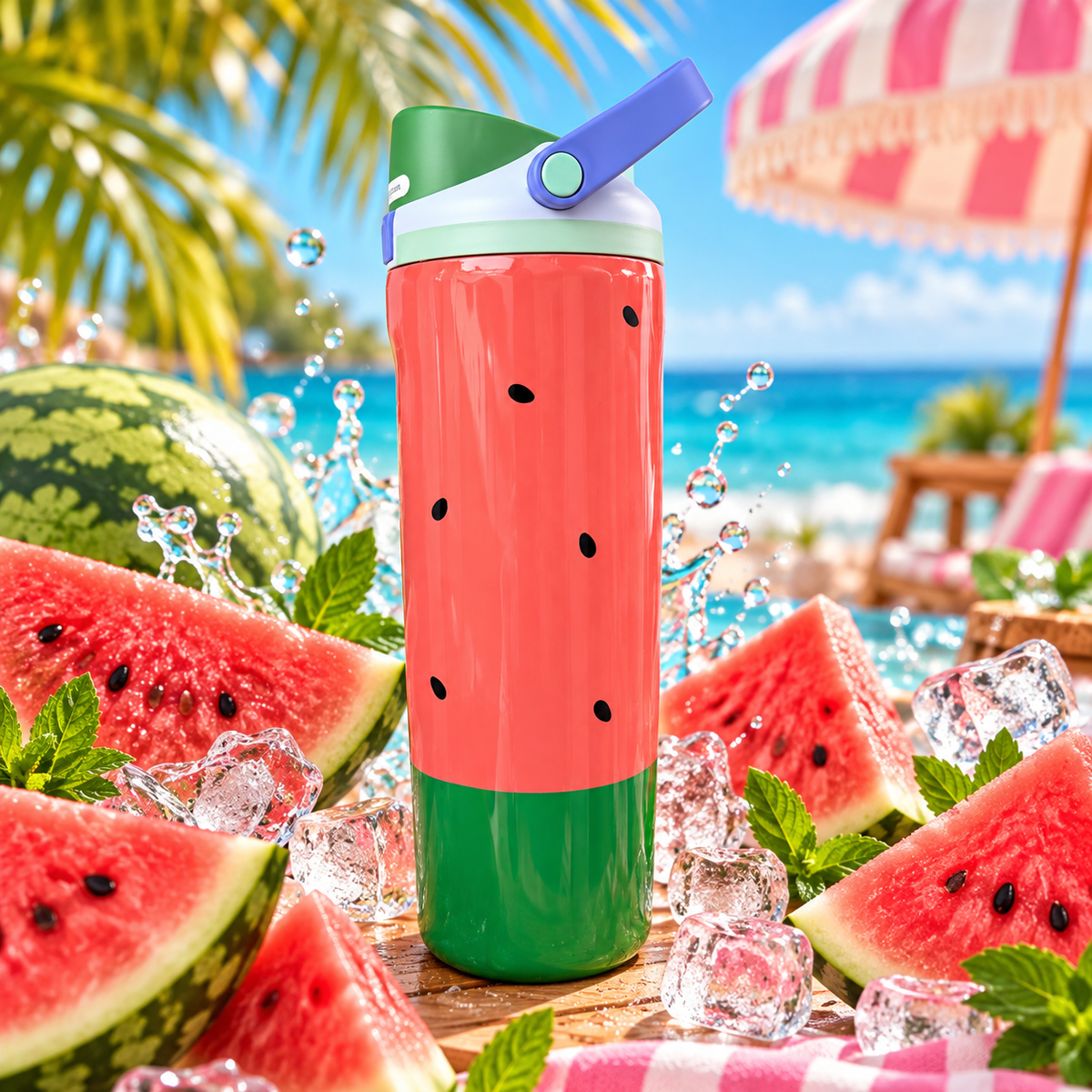 Watermelon Sugar Owala Sway 30oz Water Bottle