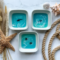 Ceramic Ocean Animal Trinket Bowl