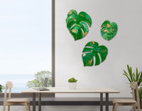 Monstera Leaf Wall Art