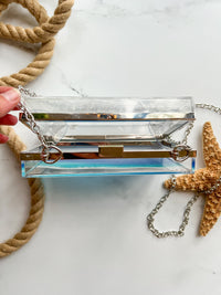 Beach Waves Acrylic Stadium Bag