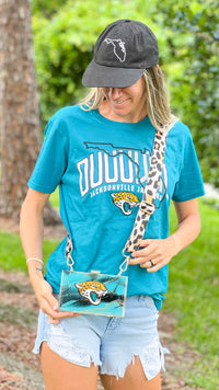 Jacksonville Jags Acrylic Stadium Bag