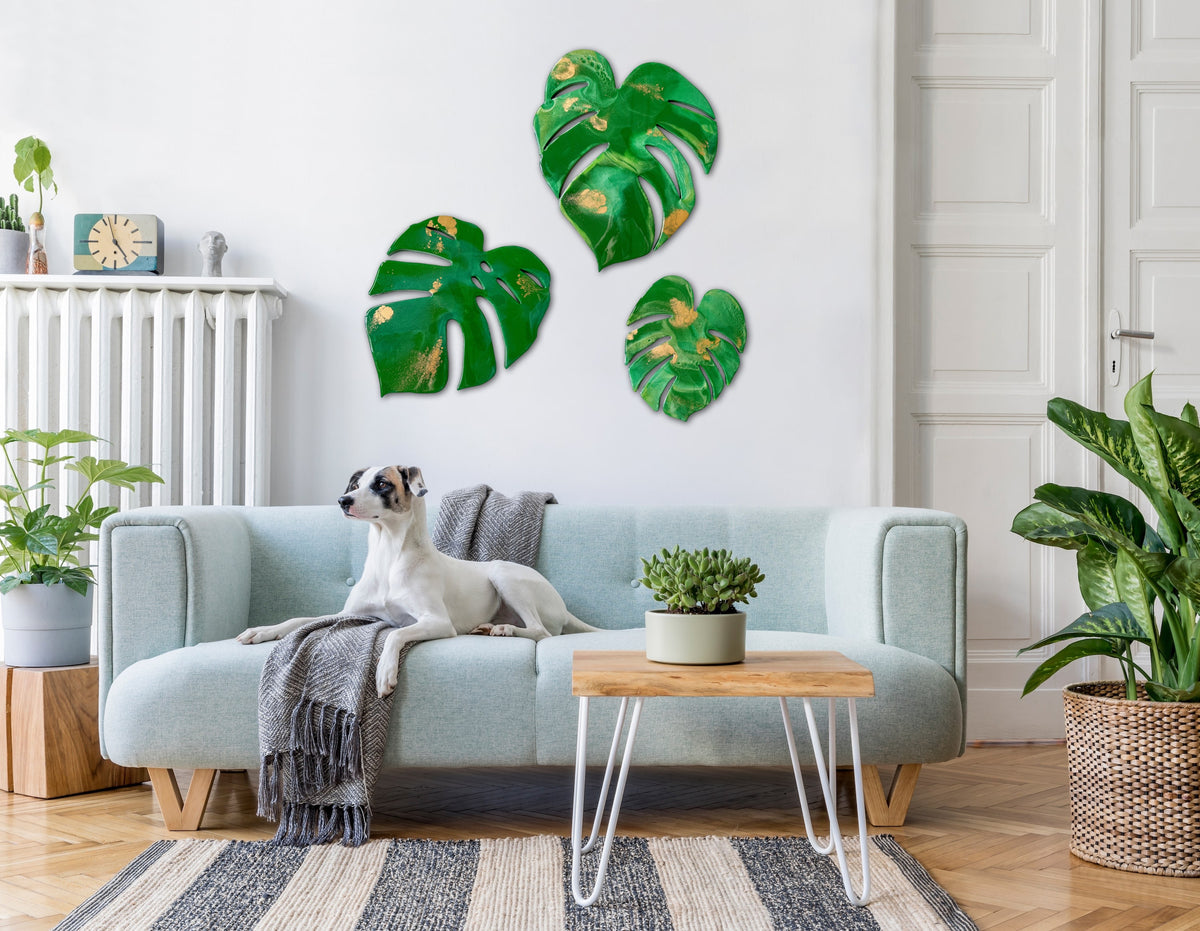 Monstera Leaf Wall Art