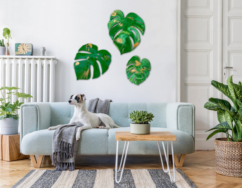 Monstera Leaf Wall Art