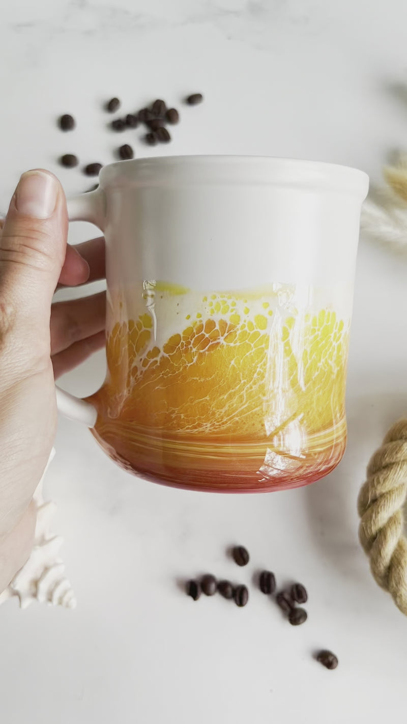 Sunset Waves Coffee Mug
