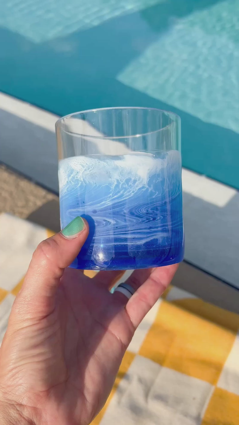 Poolside Mixed Drink Glasses