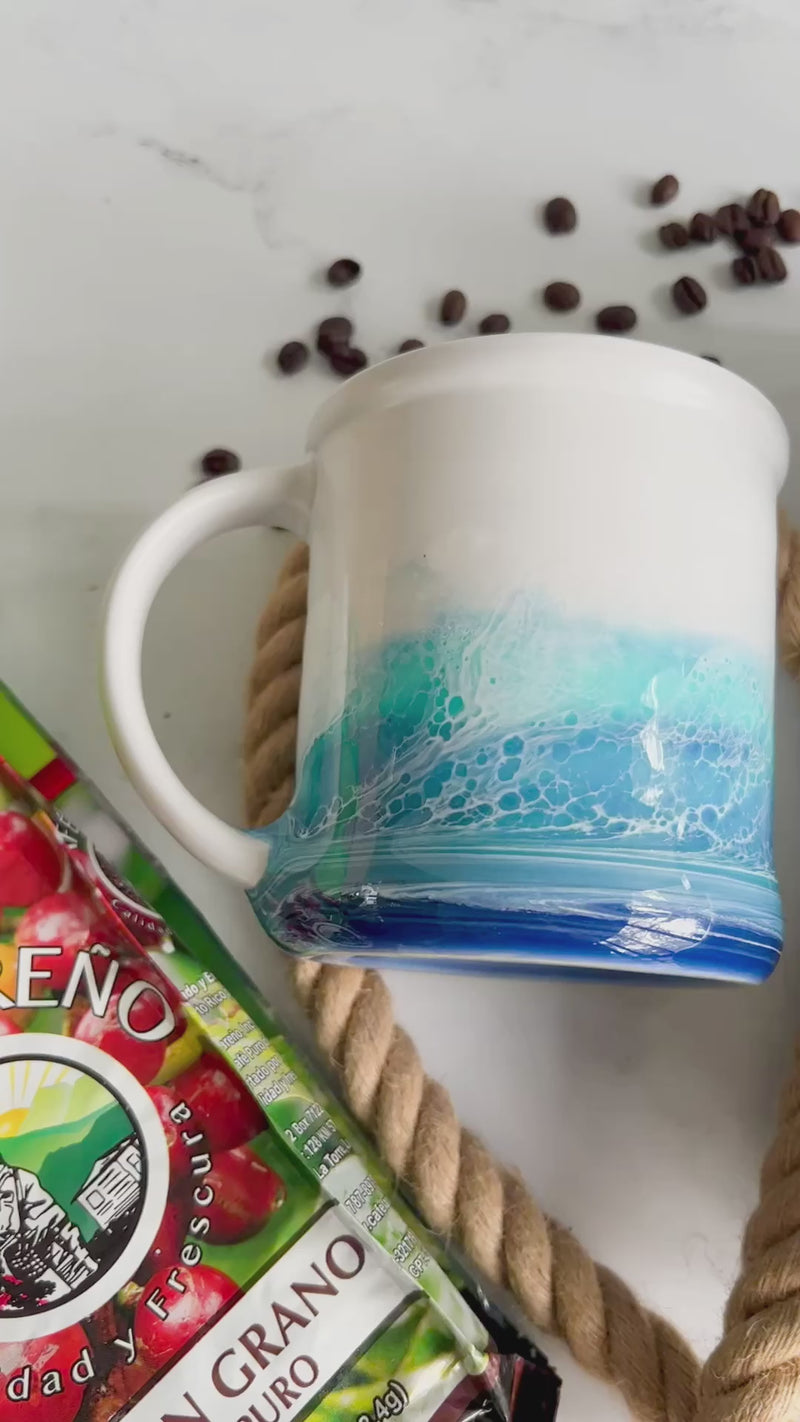 Morning Waves Coffee Mug