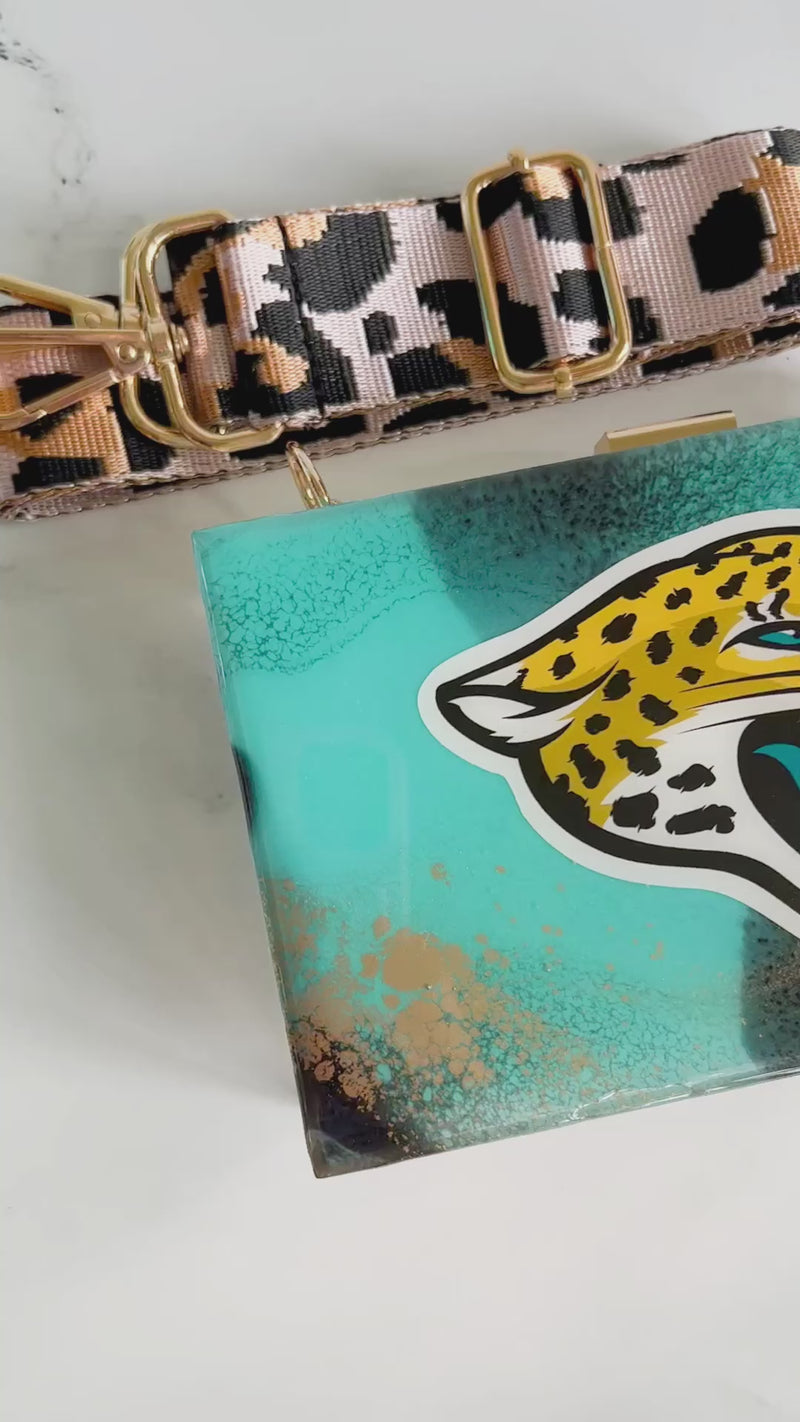 Jax Jags Acrylic Stadium Bag