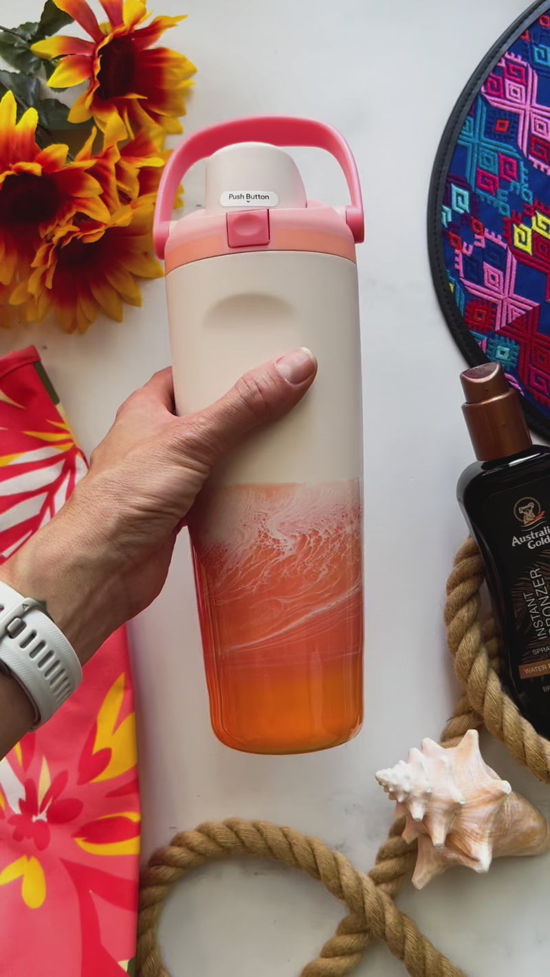 Sherbert Owala 30oz Water Bottle