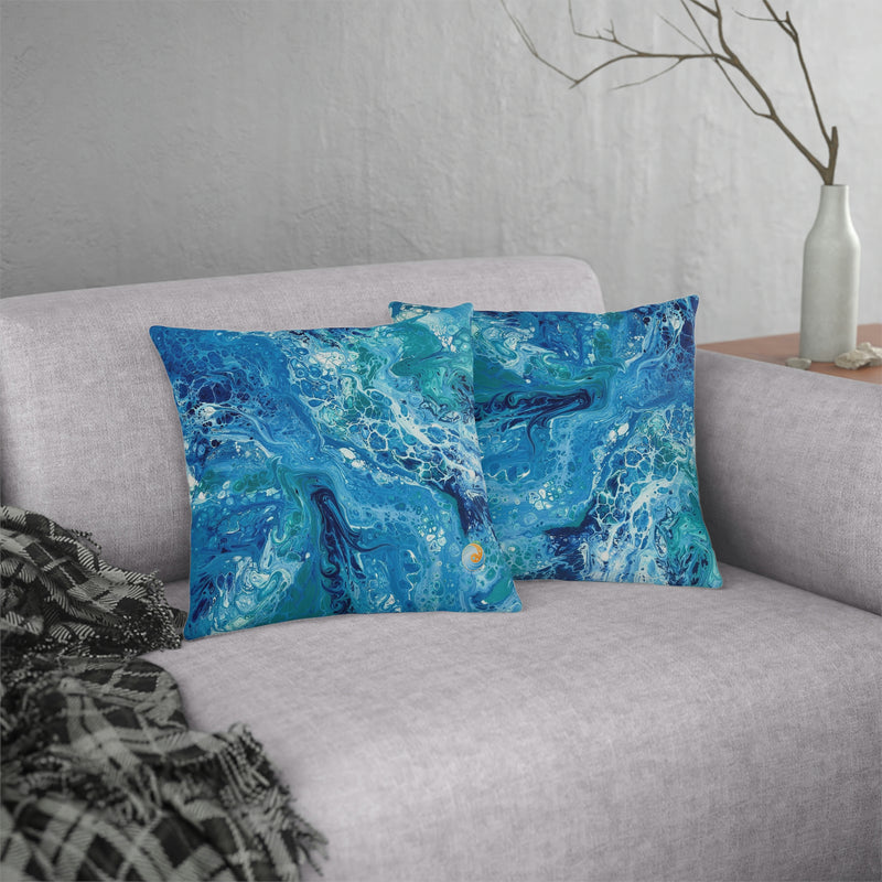 Beachy Blues Waterproof Pillow (Varying Sizes)