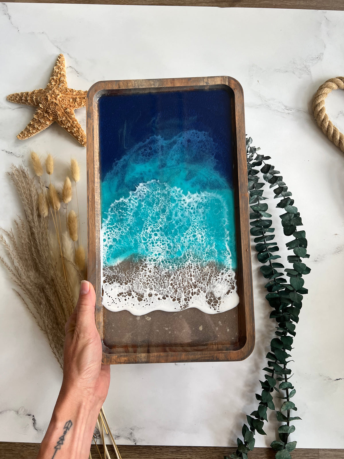 Atlantic Ocean Catch-All Tray
