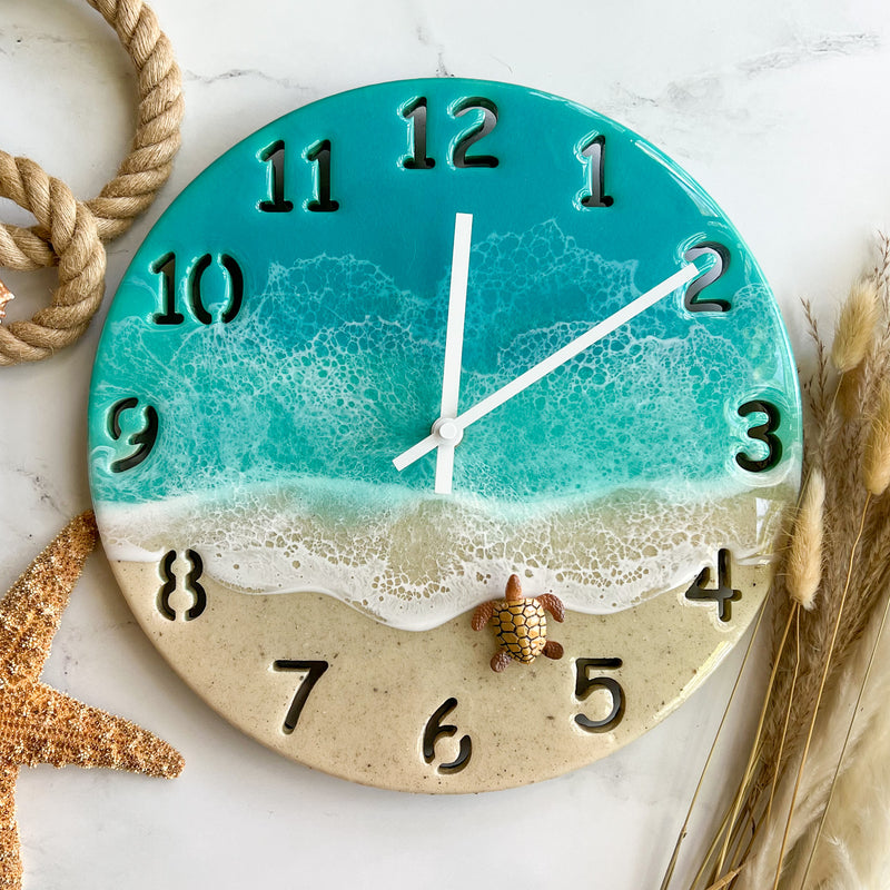 Beach Clocks - Made with Real Florida Sand