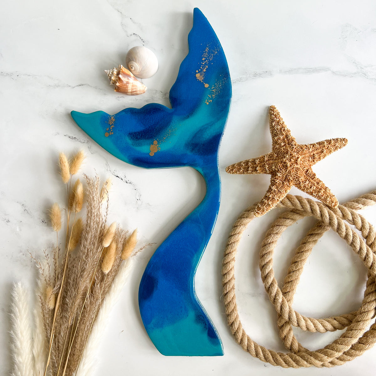 Mermaid Tail Wall Art to