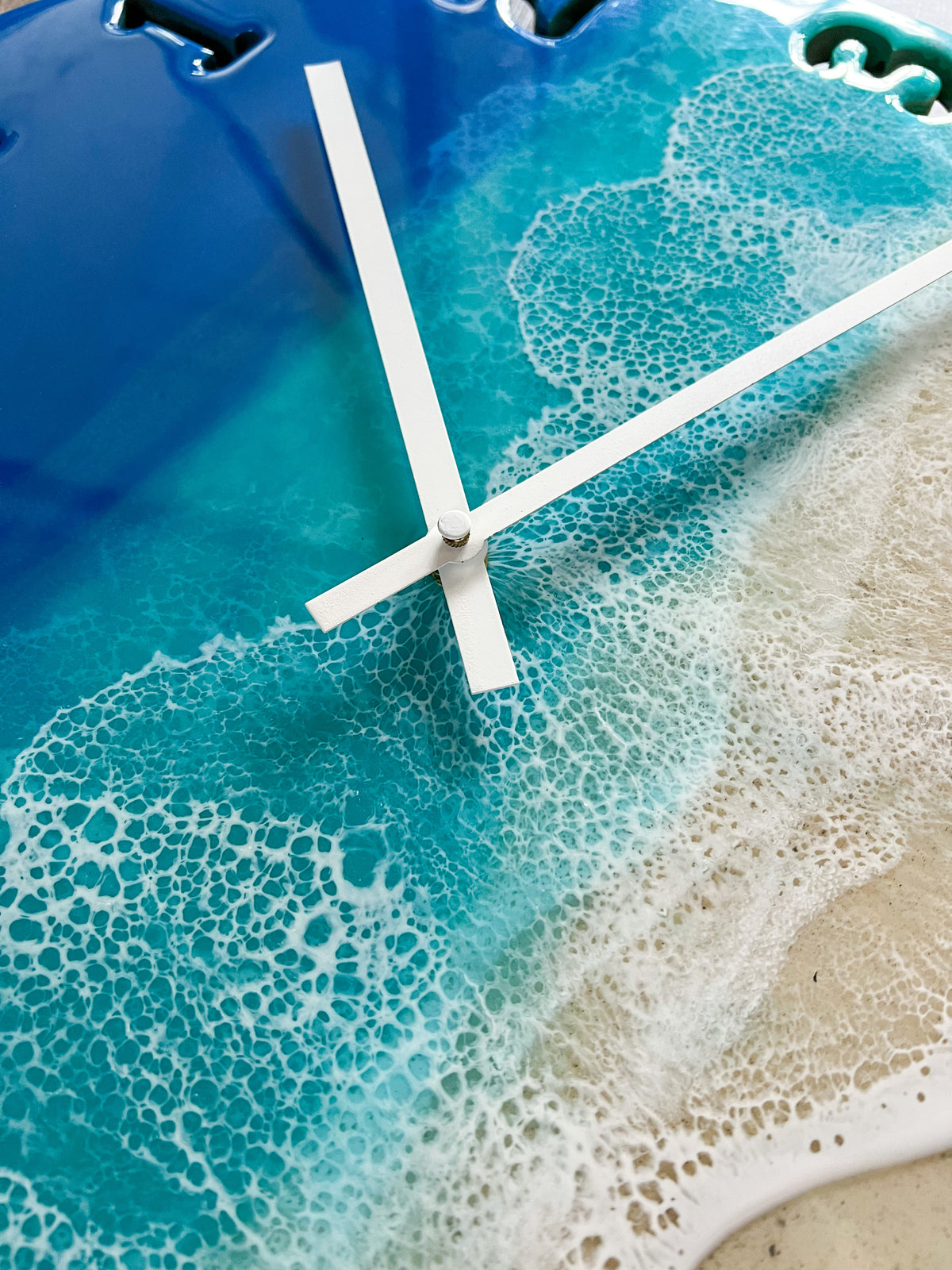 20" Beach Clock - Made with Real Florida Sand